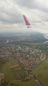 Snart dags för landning i Prag